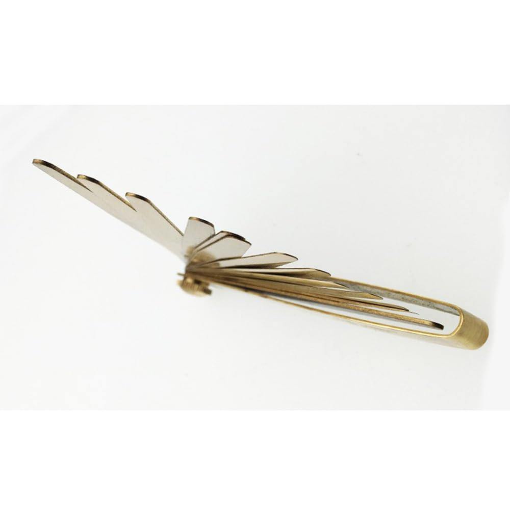 Spessimetro a doppia marcatura, Spessimetro metrico in ottone 13 o 20 lame 0,05-1,00 mm for progettisti ingegneri meccanici(0.05-1.00 20blades)