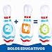 Imagen de JOYIN Juego de Bolos Gigantes Inflables para Niños y Adultos