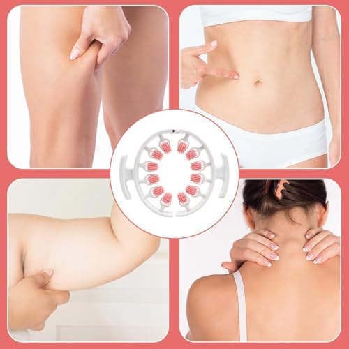 DRUCILA Cellulite Massager, 360° Coverage Anti Cellulite Massager with 12 Rollers, Manual Massage Roller Anti-Cellulite Massage Devices for Legs, Glutee, Arms, Thighs & Abdomen. - Image 7 thumbnail