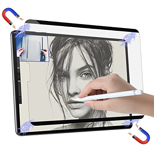 JOLOJO Magnetic Like Paper Screen Protector Compatible for iPad Pro 12.9