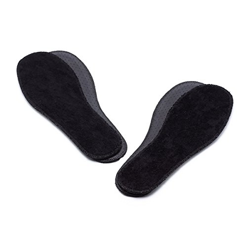 2 pares de plantillas negras de verano talla 10 mujer miniatura 1
