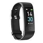 HOUAN Activity Tracker Fitness Trackers Smart Watch with Body Temperature Heart Rate Blood Pressure Monitor IP68 Waterproof with Sleep Monitor Calorie Step Counter for Women Men
