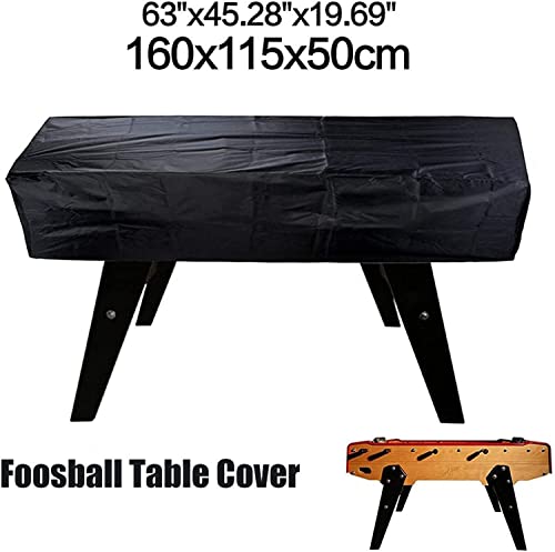 Funda de futbolín impermeable de exterior 160x115x50 cm con protección UV 7