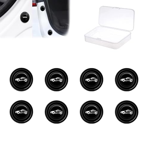 Image of Car Shock Absorber Door Guard Protector Rubber Pads & Accessories, Innovative Auto Gadgets Compass, Wrangler, Meridian, S90, XC60, XC40, Hector, Astor, Gloster