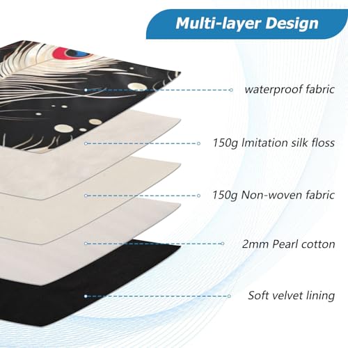 Funda para laptop 13-14 pulgadas impermeable negra miniatura 4