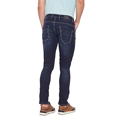 Image of Spykar Men's Rover Regular Fit Mid Rise Casual Jeans