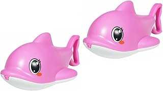 Toyvian 2 Pçs Brinquedos De Banho Da Criança Brinquedo De Banho Crianças Brinquedos De Banho Brinquedo De Banho De Golfinho Brinquedos De Banho Para Crianças Brinquedo De Água Para Banho