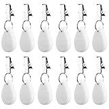 Tablecloth Weights Teardrop,KTOAN 10PCS Camping Tablecloth Clips Stone Table Weights Hangers with...