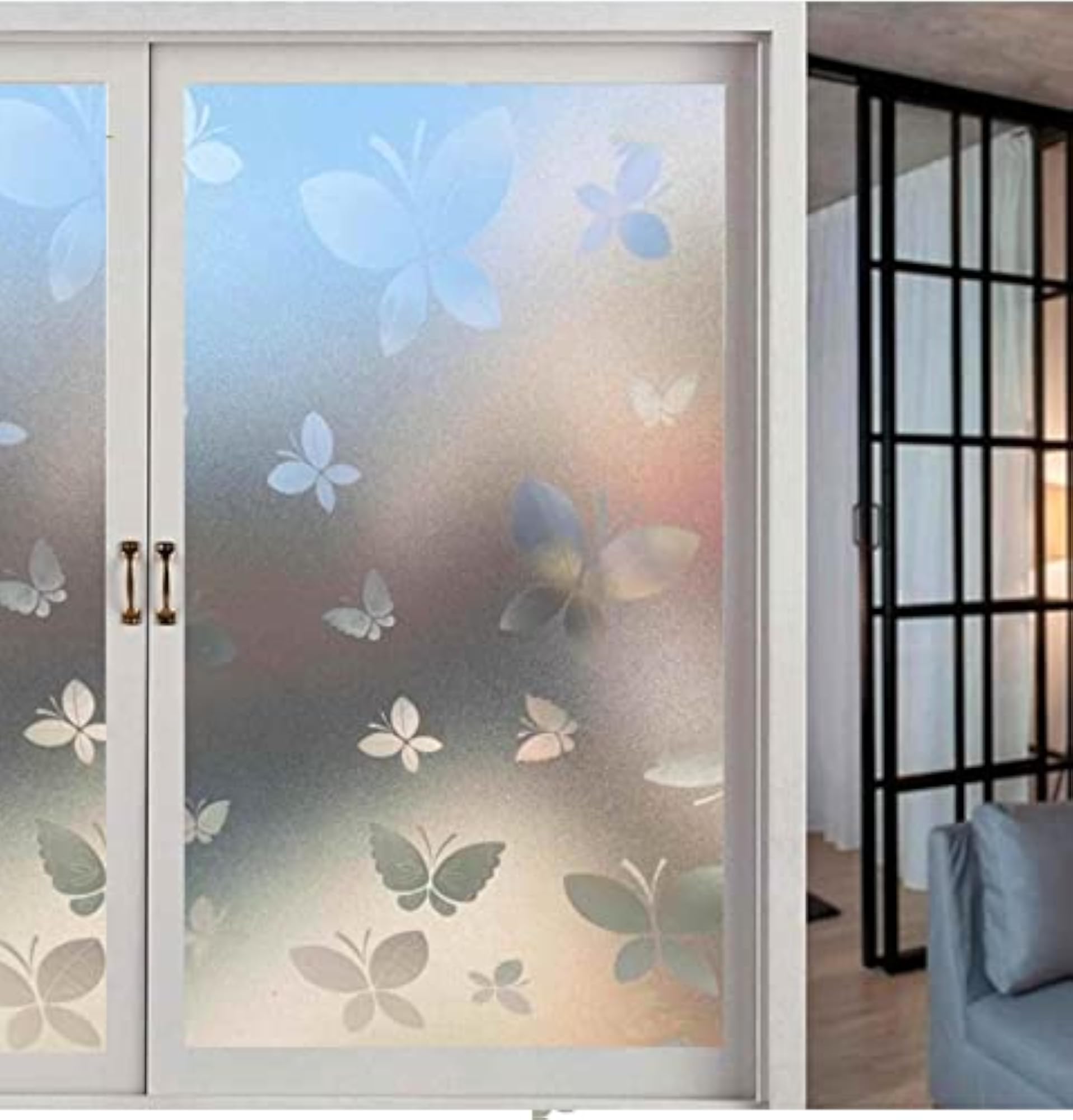 Decorative Frosted Window Film for Glass Privacy