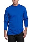 Soffe Men's Men'S Long Sleeve Cotton T-ShirtRoyalXX-Large