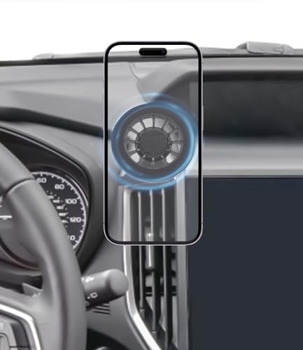 KUCOK Subaru Forester Phone Mount for MagSafe, Exclusive Fit for Subaru Forester 2019-2025, Fit for MagSafe iPhone 15/14/13/12/Mini Series, Super-Strong Magnet for Subaru Forester Accessories
