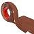 Art3d 10 FT Self Adhesive Vinyl Floor Transition Strip, Laminate Floor Strip Floor Flat Divider Strip for Joining Floor Gaps,Carpet Threshold Transition,Floor Tiles?1.57in, Cherry?