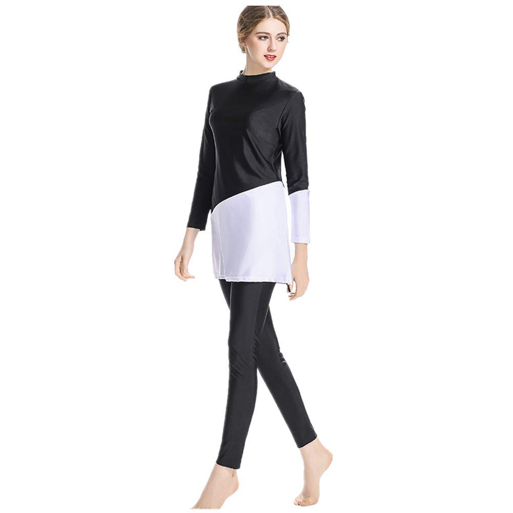 Costume da Bagno Musulmano Donne Ragazze Costume da Bagno Muslim Swimwear Ragazze Signore Modesto Copertura Completa Beachwear Burqini Burkini