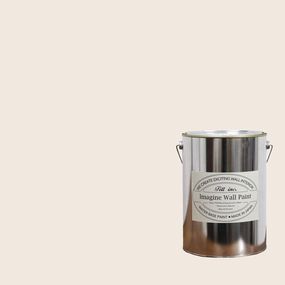 正規品直輸入 ペンキ 水性塗料 ブルー グレー 壁紙の上に塗れる水性ペンキ イマジンブルーグレートーンペイント4l 約24 28平米使用可能 Ombni Dreambox Id