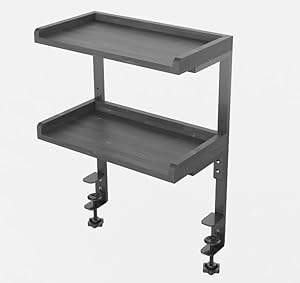 THYGIFTREE Klemmregal 2-stöckig für Schreibtisch