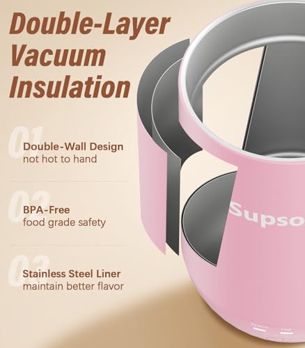 Supsonic 16oz Self Heating Mug S2
