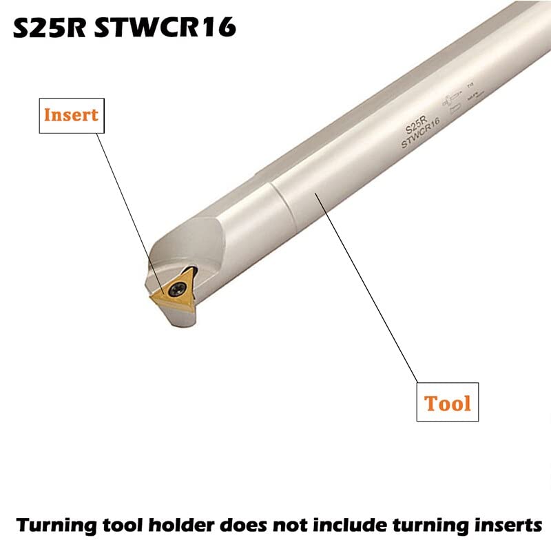 Portaherramientas de torneado interior CNC S12M STWCL11 miniatura 3