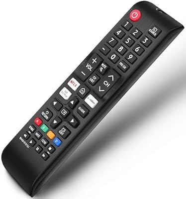 for Samsung Smart TV Remote, Remote Control Replacement for Samsung LED LCD QLED 4K 8K UHD 3D HDTV HDR Curved Crystal Smart TVs (BN59-01315J)