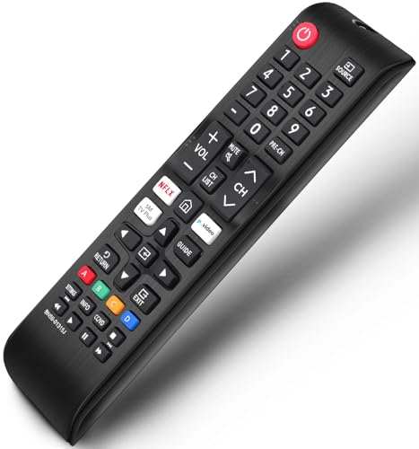 Image of for Samsung Smart TV Remote, Remote Control Replacement for Samsung LED LCD QLED 4K 8K UHD 3D HDTV HDR Curved Crystal Smart TVs (BN59-01315J)