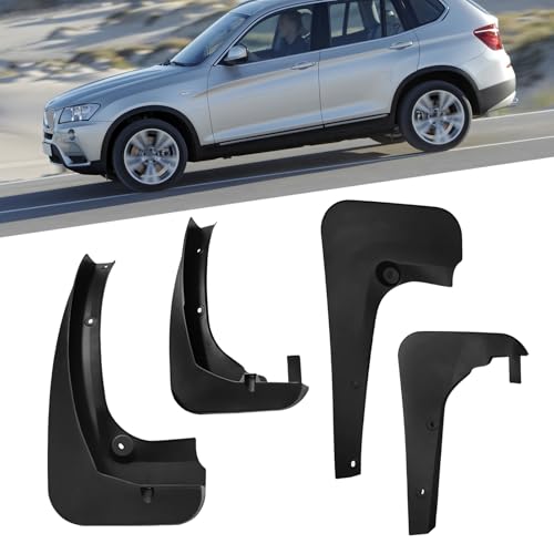 Bavettes garde-boue pour BMW X3 idéales pour affronter les routes de campagne et la pluie
