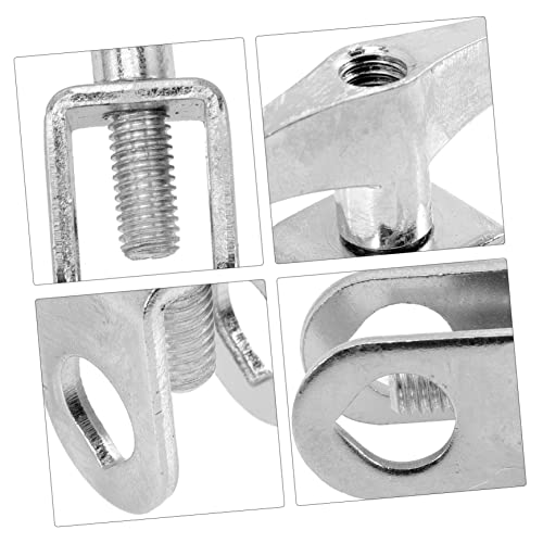 Hemoton 5pcs Adjustable Cowbell Clamp Holder para montaje de batería con soporte para instrumentos de percusión miniatura 6