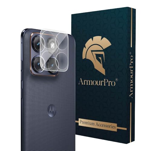 Image of ArmourPro Premium Camera Lens Protection Compatible with Motorola Edge 70 Fusion (6.8 Inches) With Edge To Edge Full Camera Screen Coverage | Transparent, Pack of 1