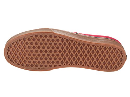 Vans Vans Authentic¿ (Gum) Racing Red/Black Men's 12, Women's 13.5 Medium