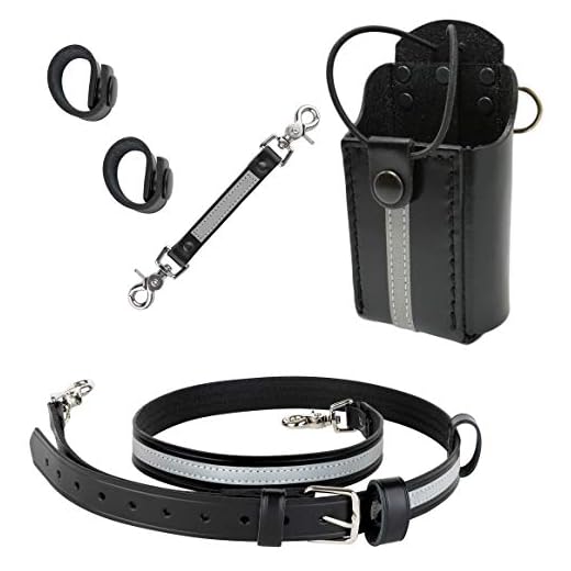 Reflective Firefighter Bundle Anti-Sway Strap for Radio Strap, Radio Strap/Belt, Firefighter's Radio Holder