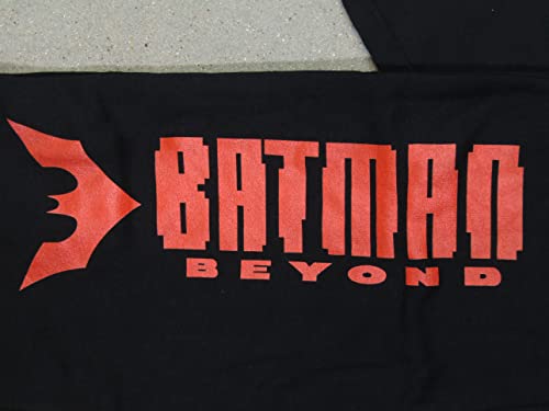 Batman Beyond Red Title Men's Black Graphic Sleep Pajama Pants-M #TOP1