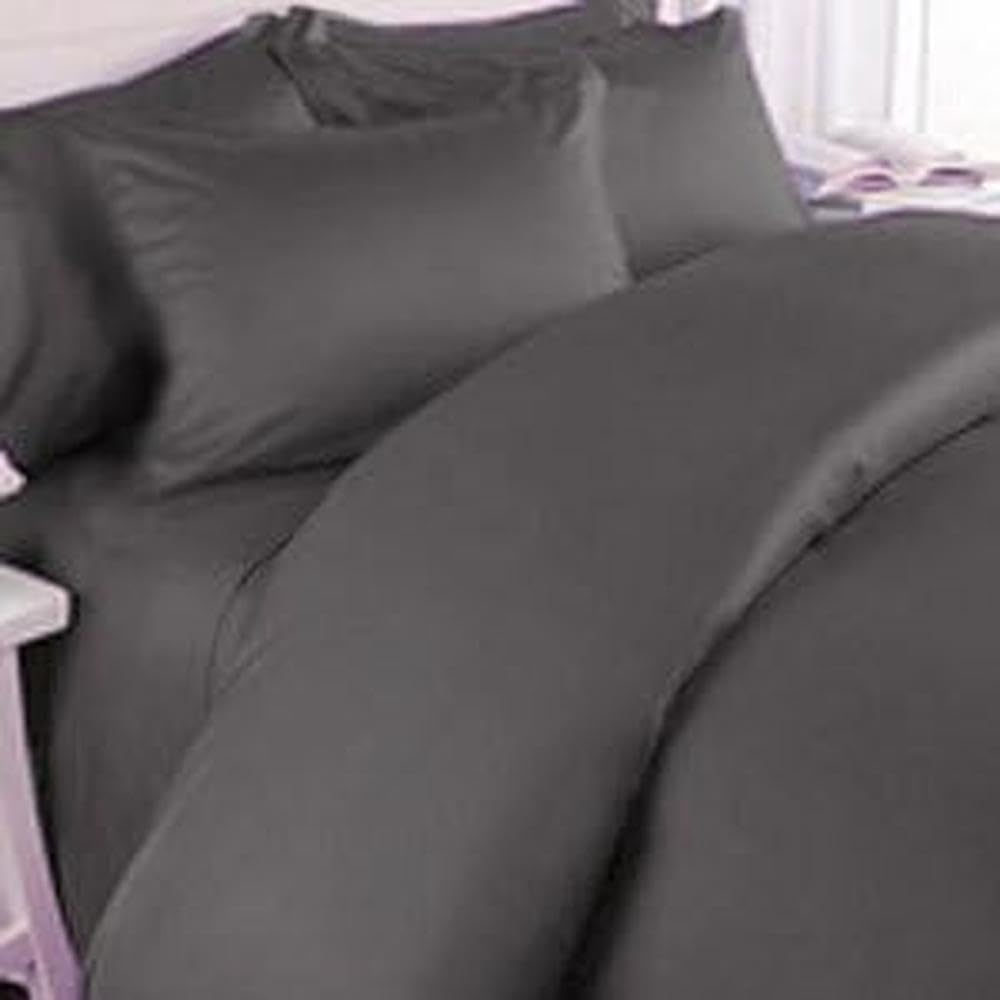 Elegant Comfort 1500 Thread Count - Wrinkle Resistant - Egyptian Quality 2pc Duvet Cover Set, Solid, Twin/Twin XL, Light Pink