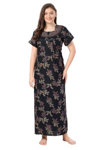 Image of Soulemo Women's Alpine Blended Printed Nighty 1635