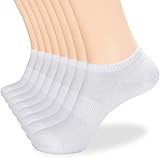 inhees 8 Pairs Ankle Socks Women's and Men Thin Athletic Running Cotton Low Cut No Show Socks