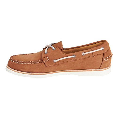 Sebago Men's Crest Docksides (7 W in Tan Nubuck)2
