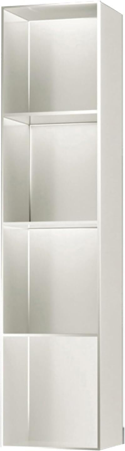 MYUYEE Bathroom Shower Recessed Niche, For Shampoo And Toiletries Recessed Mount Storage Shelf (White 28X120X12.5Cm)