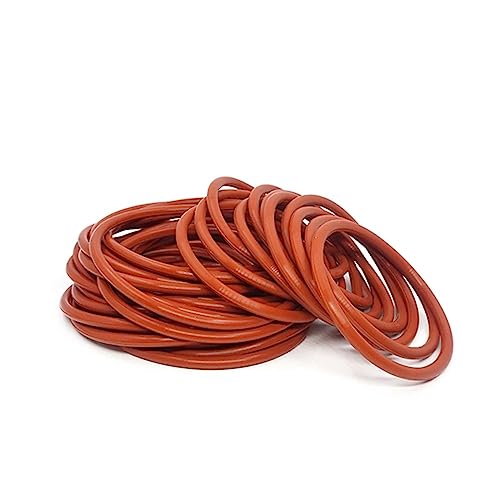 �������b�V���[ 10 �� CS 2 �~�����[�g��-2.4 �~�����[�g�����b�h�V���R�[�� VMQ O �����O�K�X�P�b�g�H�i�O���[�h�̃V�[�������O�h���≏ OD 5 ? 90 �~�����[�g�� �S���p�b�L�� ���^(OD 52mm,2.4mm(10Pcs))