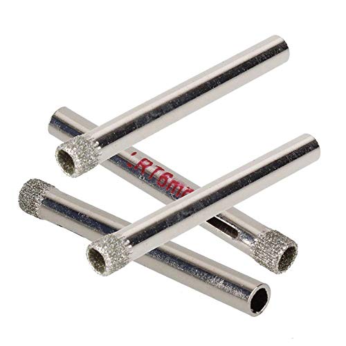 Brocas con recubrimiento de diamante 6mm 10 piezas miniatura 4