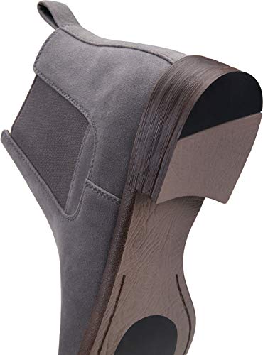 Image of Jousen Men's Chelsea Boots Lightweight Casual Chukka Ankle Boots Classic Elastic Dress Boots For Men
