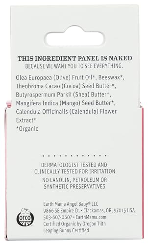 Image of Earth Mama Organic Nipple Butter for Breastfeeding and Dry Skin, 2-Fluid Ounce