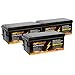MFUZOP 3PC 12V 300Ah LiFePO4 Lithium Battery Integrated 200A BMS 8000+ Cycling Deep Cycle Li-Ion Battery MAX 3840W Power Supports series/parallel connection, great for solar, RV, boat and off-grid use | 12V300Ah-3PCS