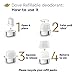 Dove Refillable Deodorant Starter Kit Deodorant For Women Cucumber & Green Tea 0% Aluminum 1.13 oz