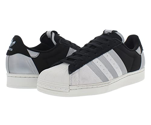 Image of adidas Superstar Mens Shoes Size 14, Color: Grey /Black