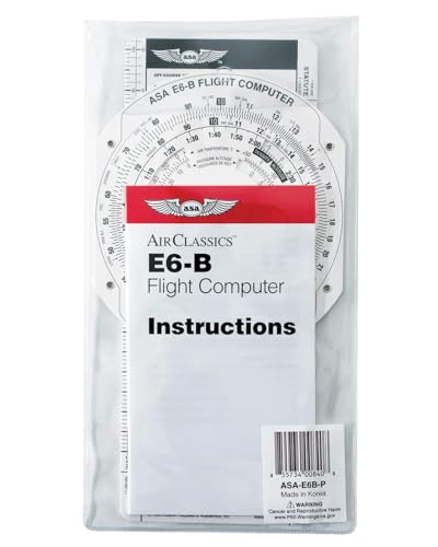 Calculadora de vuelo ASA Paper E6B para aviación ligera miniatura 3