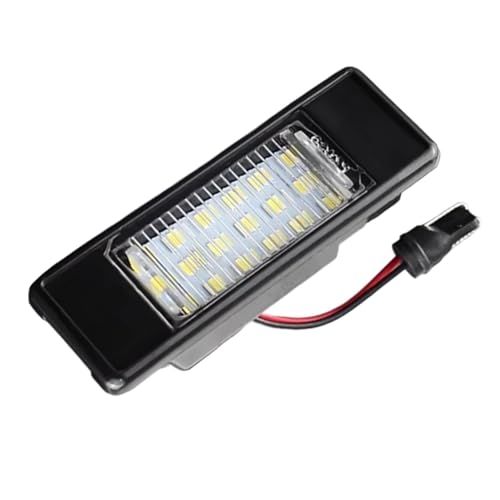 Kit de luces de matrícula para Nissan Juke F15 y Qashqai J10 con iluminación blanca intensa