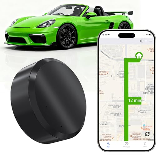 GPS Tracker for Vehicles, Mini Hidden Car GPS Tracker,Magnetic Waterproof