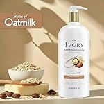 Ivory Body Lotion, 24hr Moisturizing, Absorbs Instantly, Shea Butter Blend, Notes of Oatmilk Scent, 18 fl oz - Image 4
