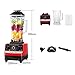 5000 W Multifunktions-Küchenmaschine, 2-in-1, Smoothie-Mixer, professionell, mit 2 Glasschüsseln, 2 l, ergonomisch, 15 Geschwindigkeitseinstellungen, für Smoothies, Shakes, Lebensmittel, Crushed Ice