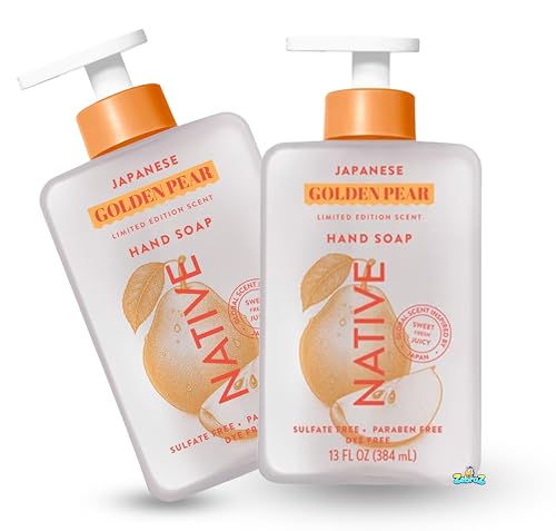 Native - Limited Edition - Hand Soap - Japanese Golden Pear Scent...