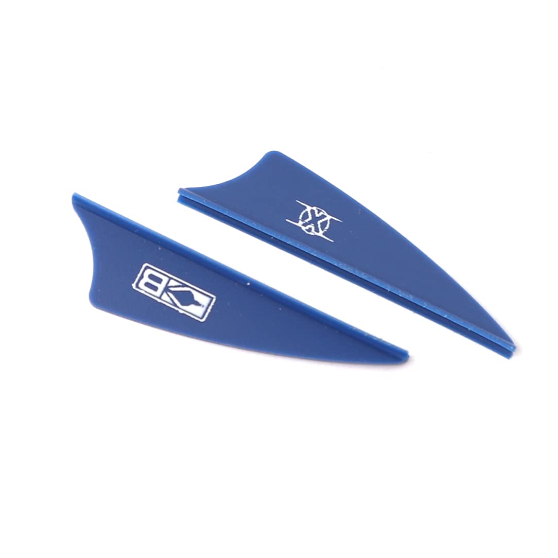 TPU Pfeilfedern 50 Stück - Verschiedene Größen Für Bogenschießen Und Jagd