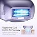 Ulike Air 10 IPL Hair Removal Device Set, Laser Hair Removal for Women and Men, Featured With Dual-Light, SkinSensor, SHR Mode*, 65°F Ice-cooling For Nearly Painless Hair Removal, Gift for Smooth Skin