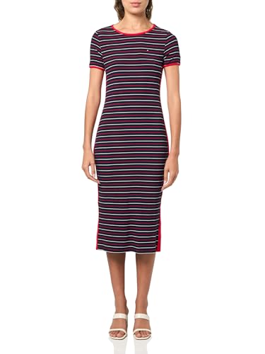 Image of Tommy Hilfiger Womens Short Sleeve Soft Everyday Sport Dress